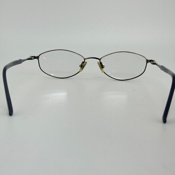 Marchon Eyeglasses Frames TRES JOLIE 112‎ Grey Rectangular 51-17-140 H14568 main image 10